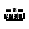 78 Karabüklü Araba Sticker 17x17 Cm Siyah