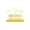 79 Kilisli Araba Sticker 17x17 Cm Gold