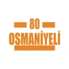 80 Osmaniyeli Araba Sticker 17x17 Cm Turuncu