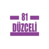 81 Düzceli Araba Sticker 17x17 Cm Mor