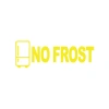No Frost Araba Sticker 17x17 Cm Sarı