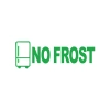No Frost Araba Sticker 17x17 Cm Yeşil
