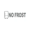 No Frost Araba Sticker 17x17 Cm Gri