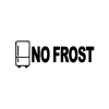 No Frost Araba Sticker 17x17 Cm Siyah