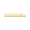 Hallederiz. Araba Sticker 17x17 Cm Gold