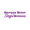 Her Şey Biter Sinyal Bitmez Araba Sticker 17x17 Cm Mor