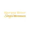 Her Şey Biter Sinyal Bitmez Araba Sticker 17x17 Cm Gold