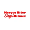 Her Şey Biter Sinyal Bitmez Araba Sticker 17x17 Cm Kırmızı