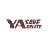 Ya Save Ya Delete Araba Sticker 17x17 Cm Kahverengi