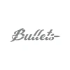 Bullets Araba Sticker 17x17 Cm Gri