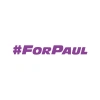 #ForPaul Araba Sticker 17x17 Cm Mor