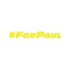 #ForPaul Araba Sticker 17x17 Cm Sarı
