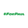 #ForPaul Araba Sticker 17x17 Cm Yeşil