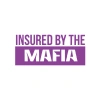 Insured By The Mafia Araba Sticker 17x17 Cm Mor