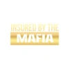 Insured By The Mafia Araba Sticker 17x17 Cm Gold