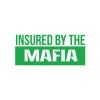 Insured By The Mafia Araba Sticker 17x17 Cm Yeşil