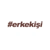 #erkekişi Araba Sticker 17x17 Cm Kahverengi