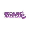 Because Race Car Araba Sticker 17x17 Cm Mor