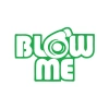 Blow Me Araba Sticker 17x17 Cm Yeşil