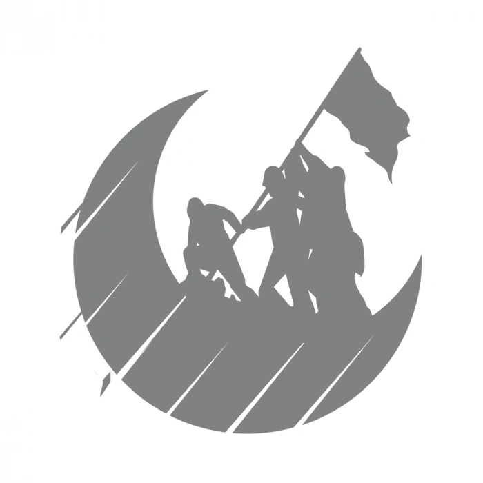 Çanakkale Zaferi Oto Sticker, Araba Sticker 17x17 Cm Gri