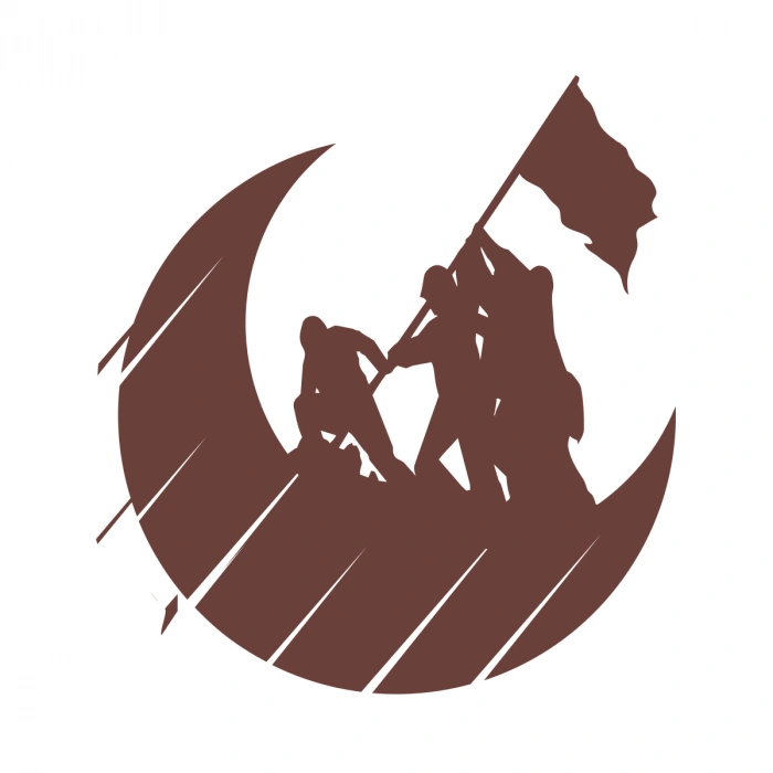 Çanakkale Zaferi Oto Sticker, Araba Sticker 17x17 Cm Kahverengi