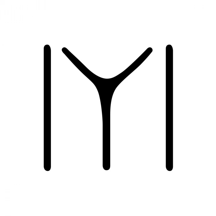 Kıyı Sticker17x17 Cm Siyah