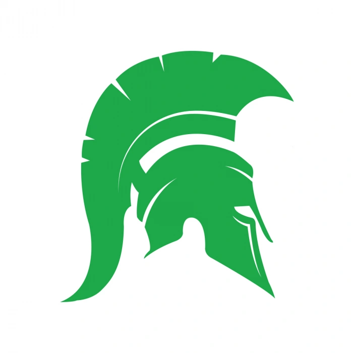 Miğfer Sticker17x17 Cm Yeşil