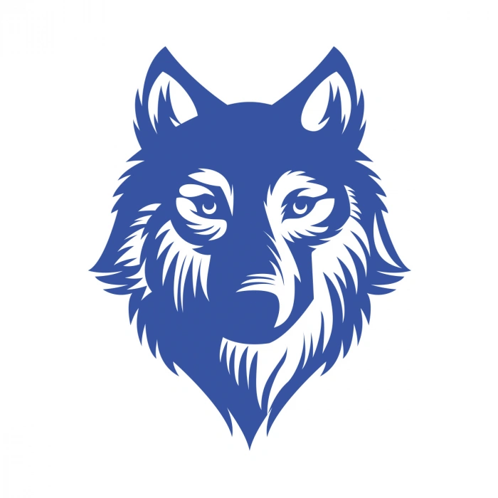 Kurt Sticker17x17 Cm Mavi