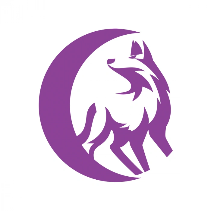 Kurt Sticker17x17 Cm Mor