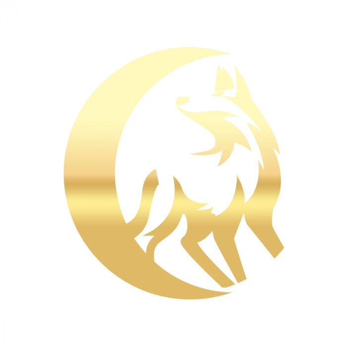 Kurt Sticker17x17 Cm Gold