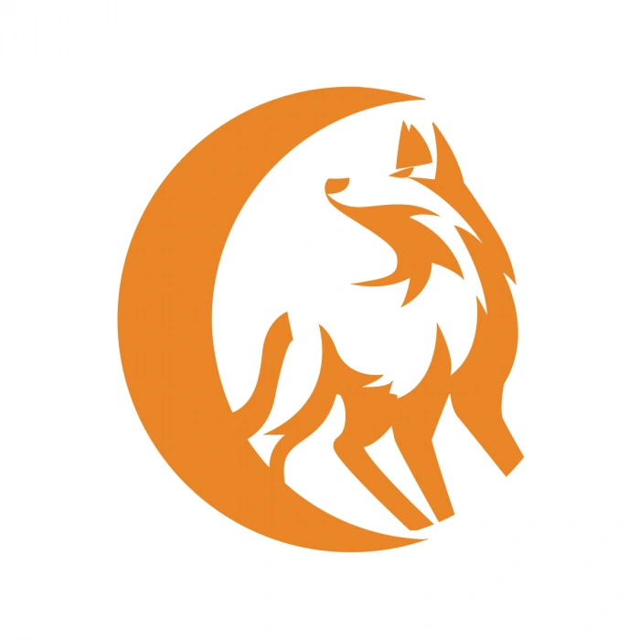 Kurt Sticker17x17 Cm Turuncu