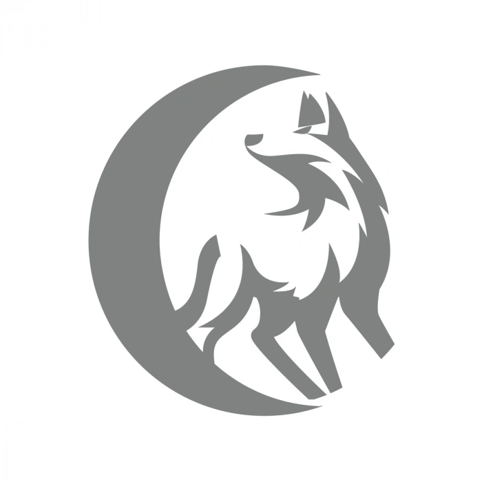 Kurt Sticker17x17 Cm Gri