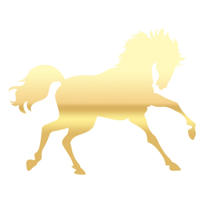 At Sticker 17x17 Cm Gold