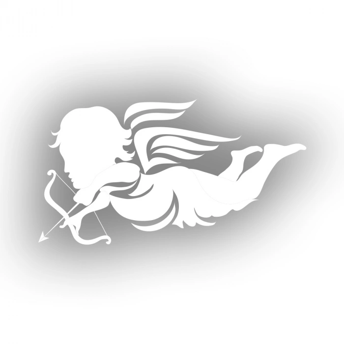 Eros Sticker 17x17 Cm Beyaz