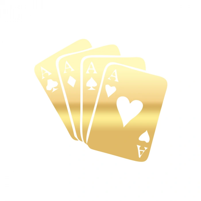 4 As Sticker17x17 Cm Gold