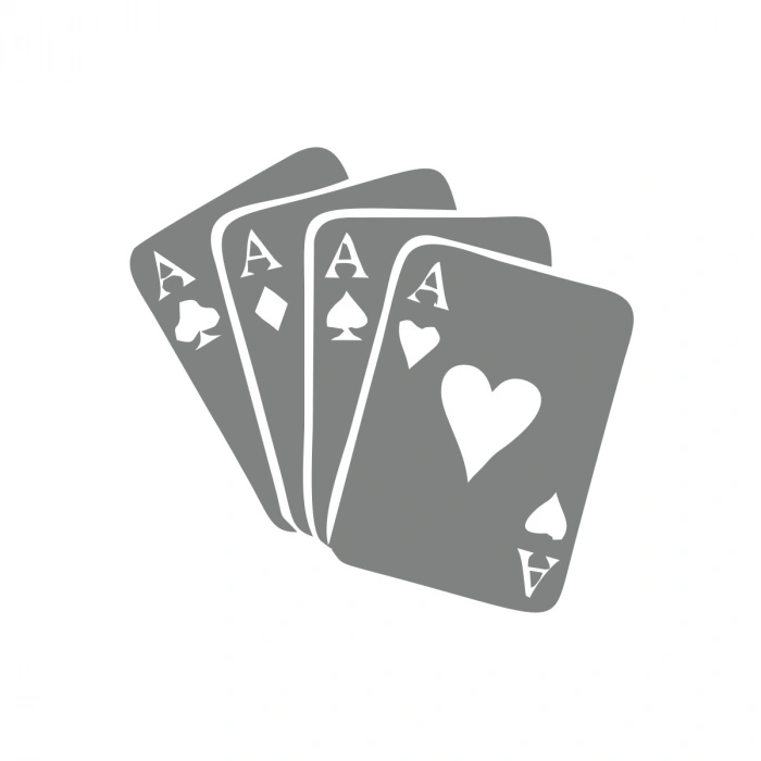 4 As Sticker17x17 Cm Gri