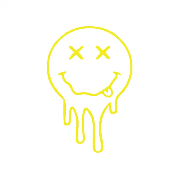 Akan Surat Sticker17x17 Cm Sarı