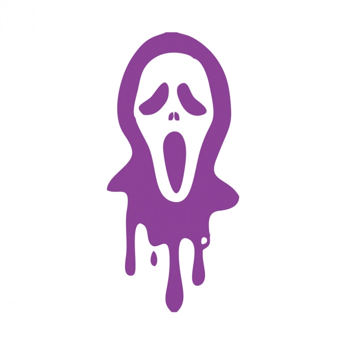 Hayalet Sitcker17x17 Cm Mor