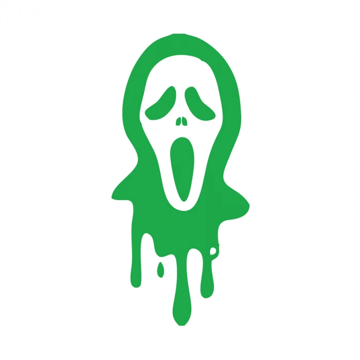 Hayalet Sitcker17x17 Cm Yeşil