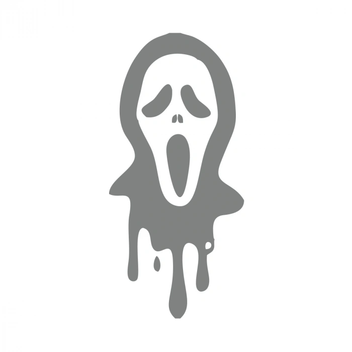 Hayalet Sitcker17x17 Cm Gri