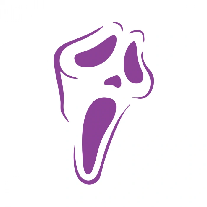 Hayalet Sitcker17x17 Cm Mor