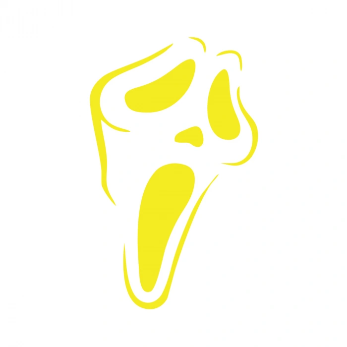 Hayalet Sitcker17x17 Cm Sarı