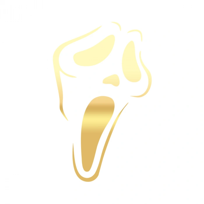 Hayalet Sitcker17x17 Cm Gold