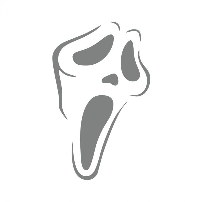 Hayalet Sitcker17x17 Cm Gri