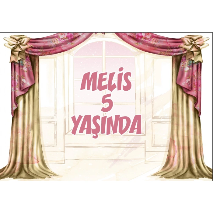 Sahyne Temalı Doğum Günü Afişi - 100x150 Cm