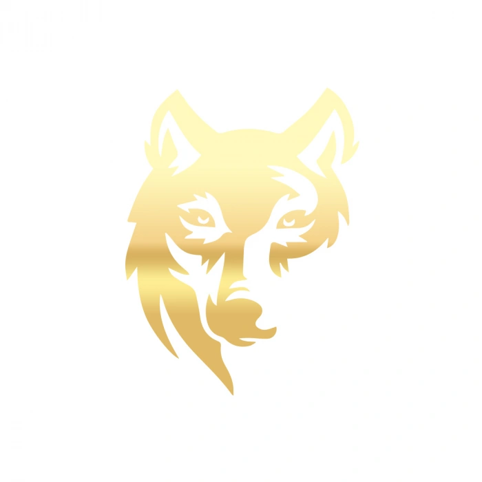 Kurt Sticker 17x17 Cm Gold