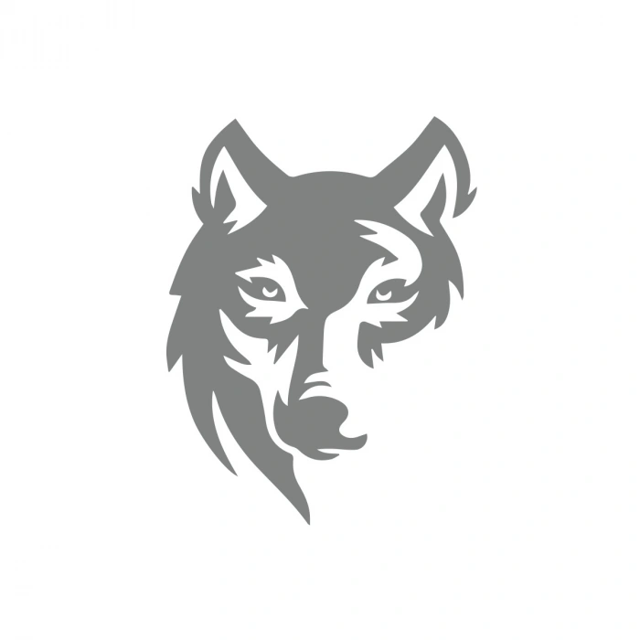 Kurt Sticker 17x17 Cm Gri