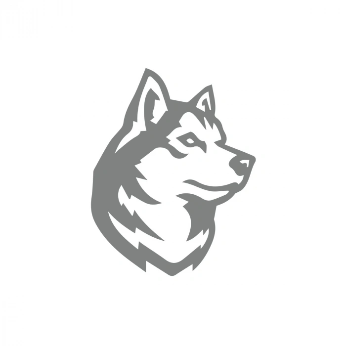 Kurt Sticker 17x17 Cm Gri