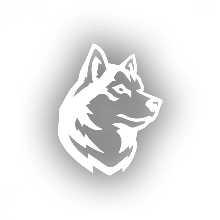 Kurt Sticker 17x17 Cm Beyaz