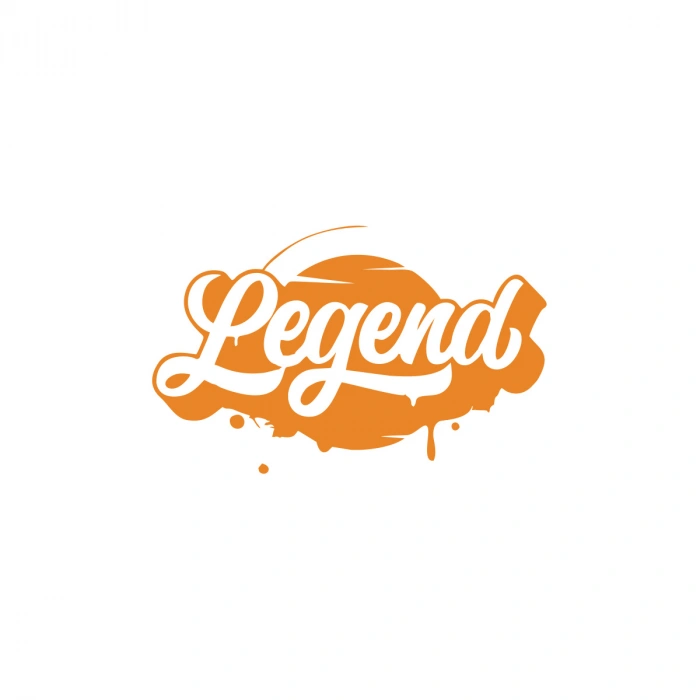 Legend Sticker 17x17 Cm Turuncu